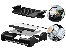 Electric grill LAFE GRL003 with lid